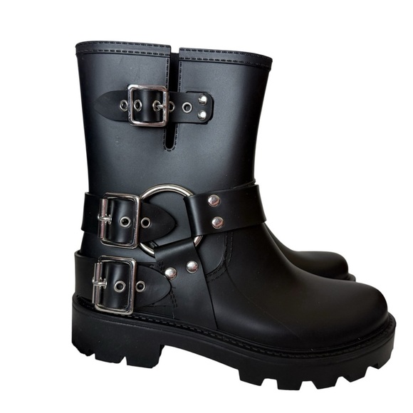 Jeffrey Campbell Shoes - Jeffery Campbell Controller Rain Boot Size 7